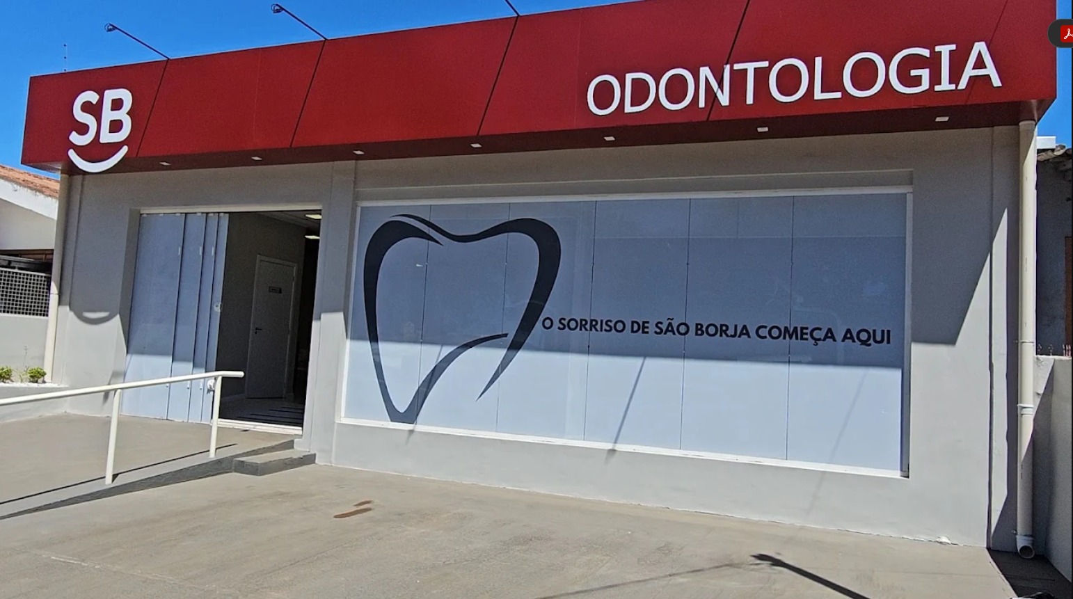 Fachada SB Odontologia — São Borja RS